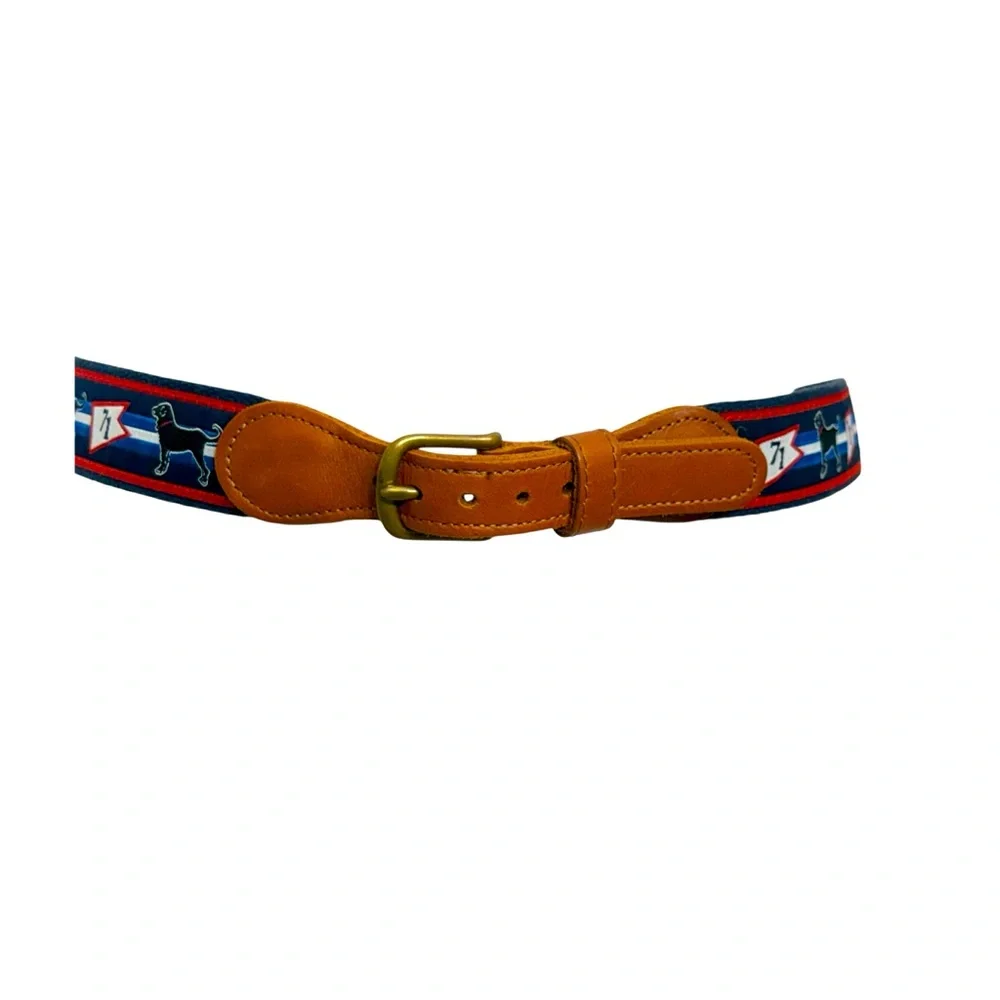 *RARE* The Black Dog Martha’s Vineyard Belt Size 25 Inches